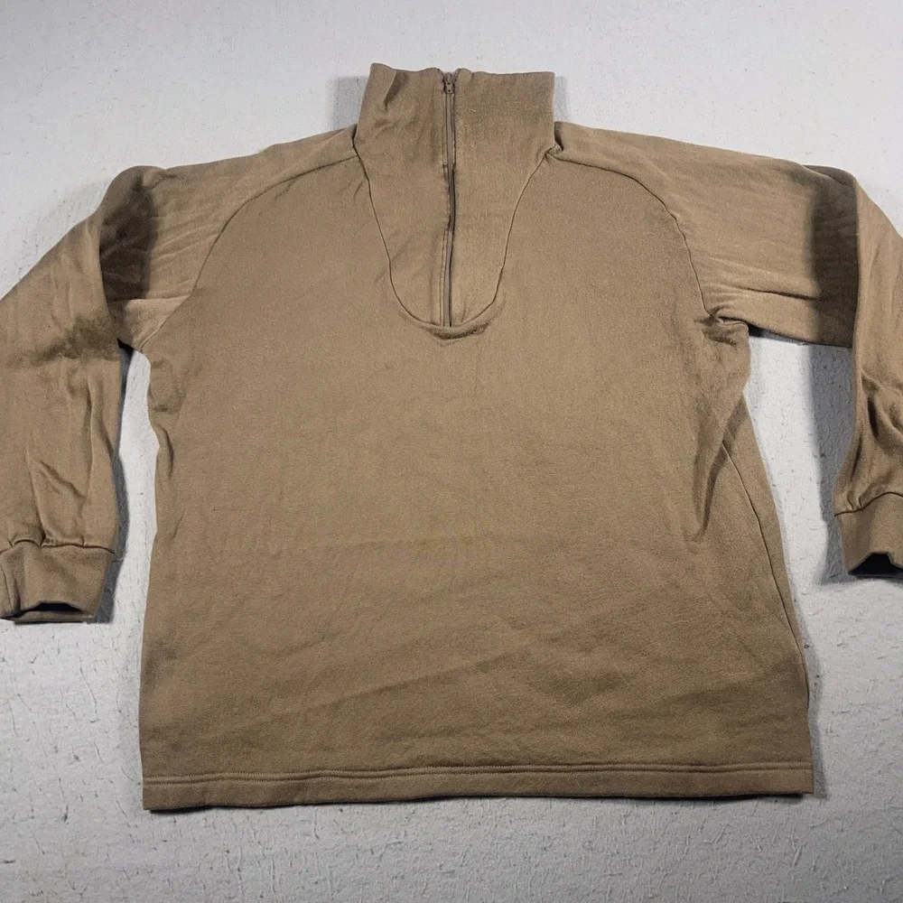 Sekri Industries Cold‎ Weather Undershirt Men Medium Tan Polypropylene Military